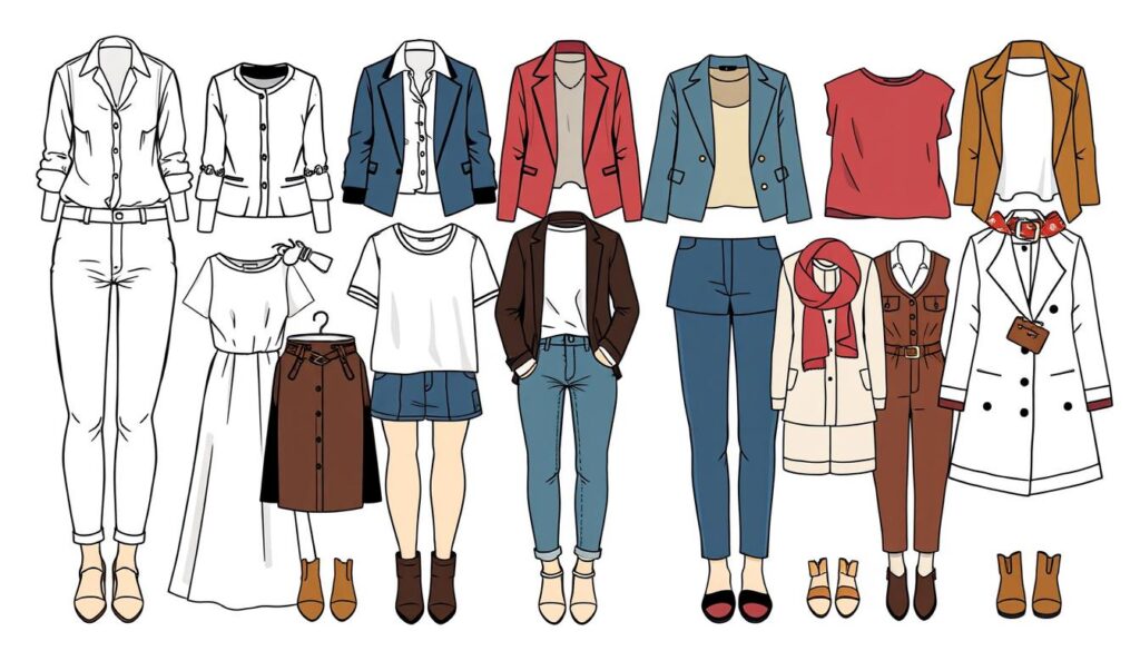 15 mix and match outfits for women