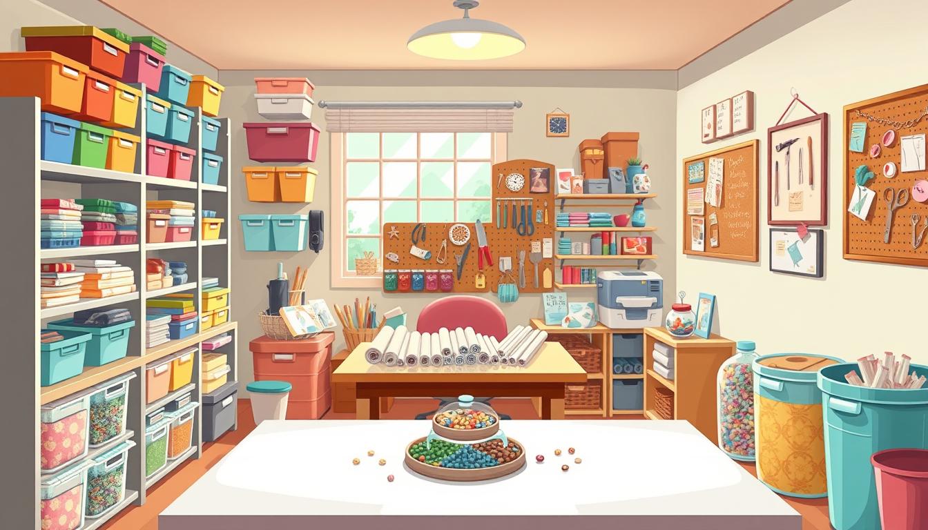 Budget Tips to Organize Your Small Craft Room