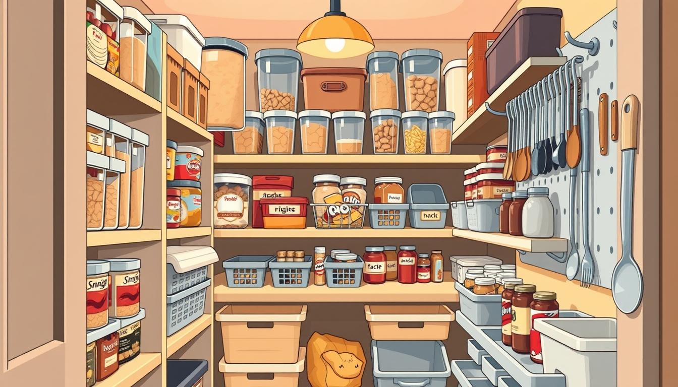 How to organize a small pantry on a budget