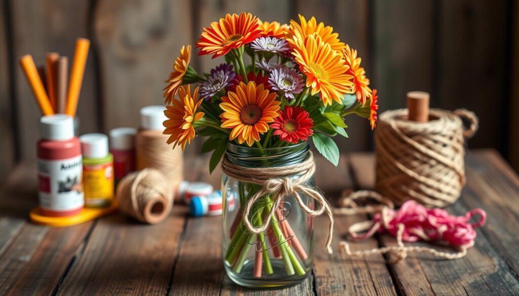 Mason Jar Crafting DIY Home Decor