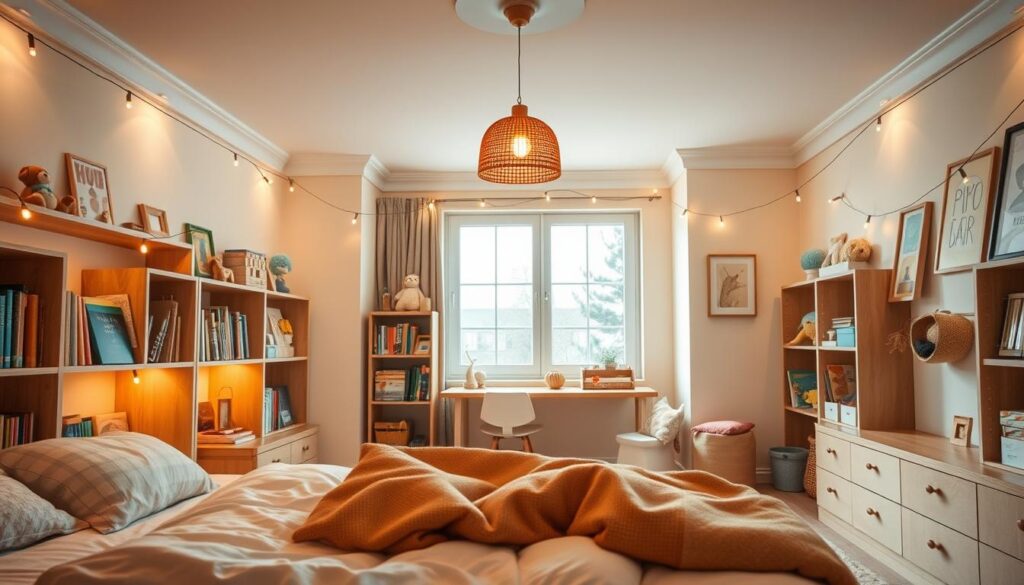 cozy kids' bedroom