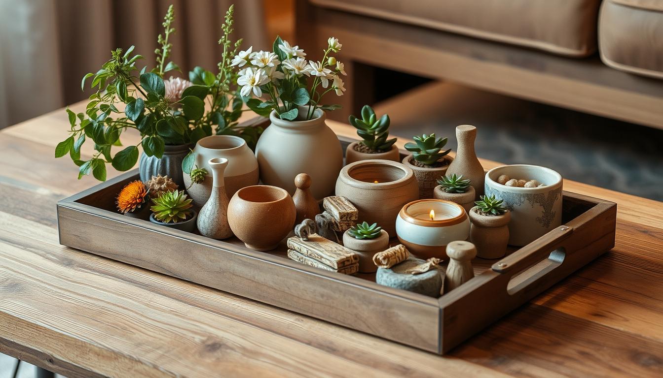 How to decorate a tray