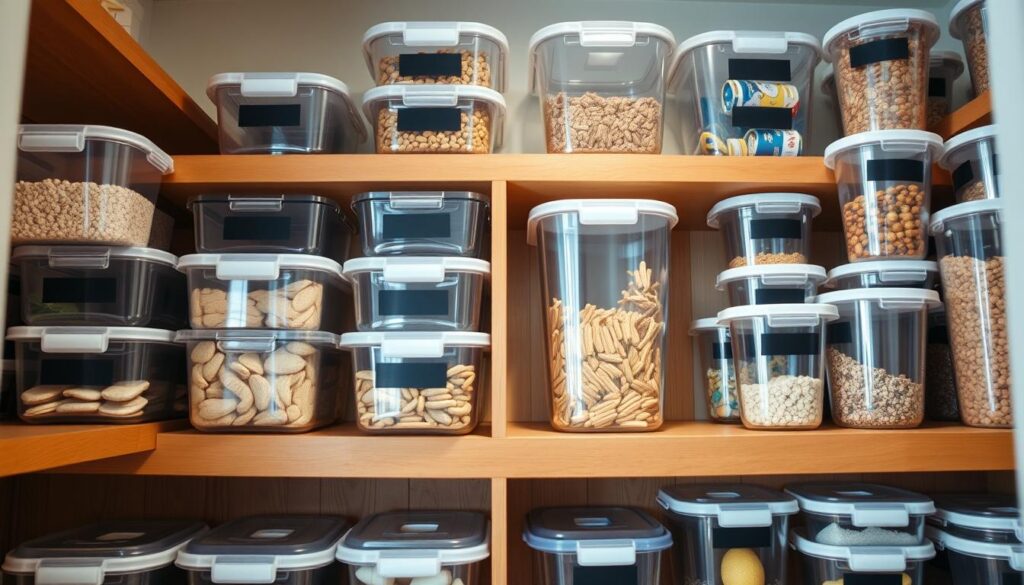 Pantry Container Organization