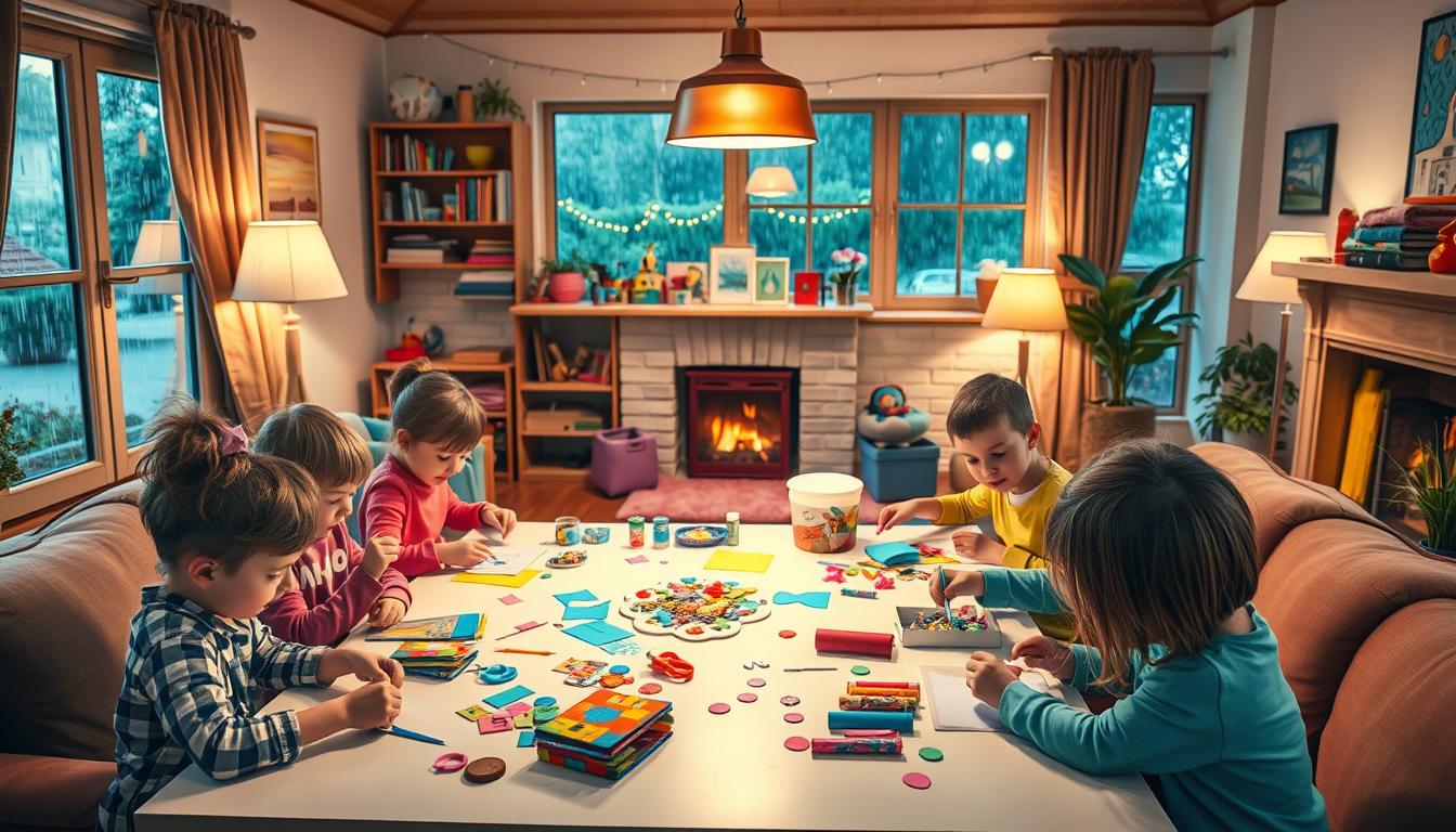 Rainy day crafts for kids