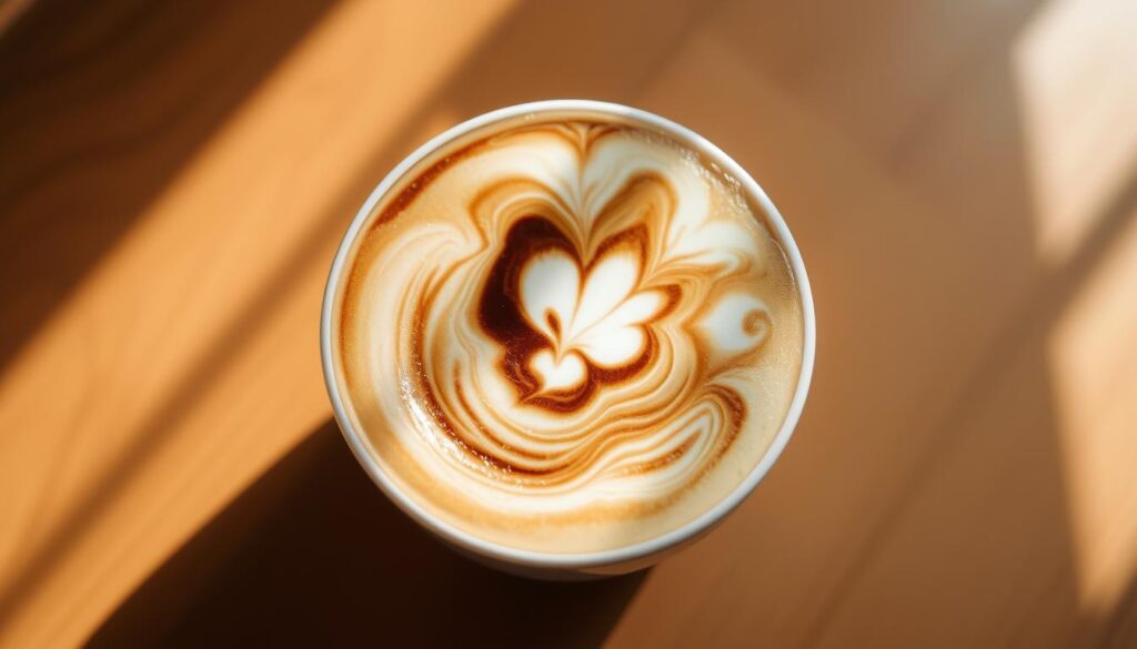 Easy budget latte art
