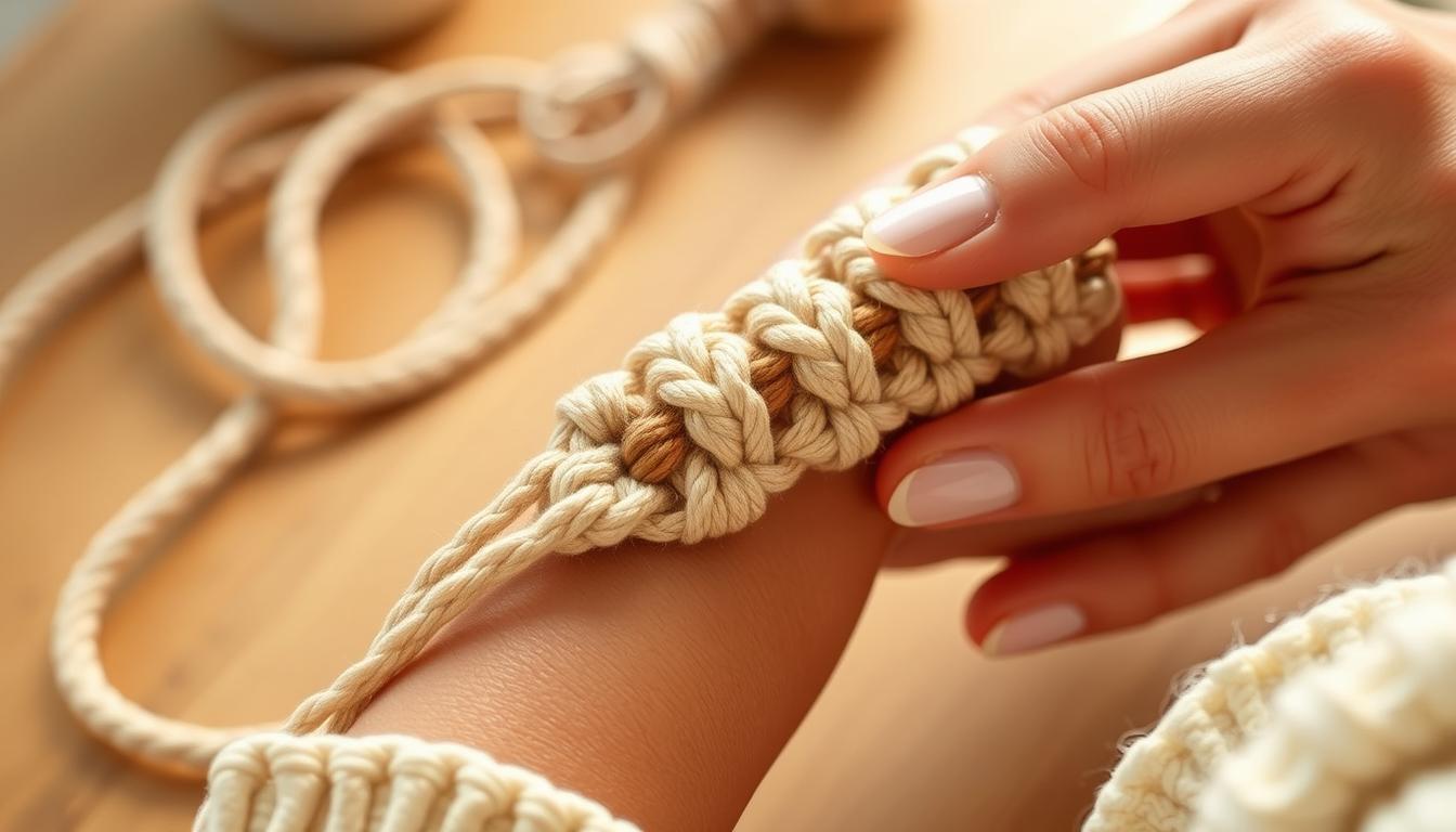 Learn How to Make an Easy Macrame Bracelet