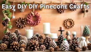 Pinecone crafts
