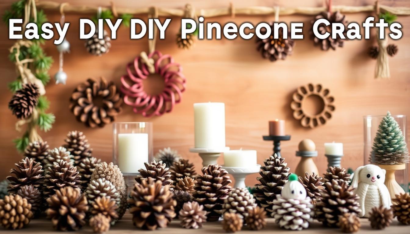 Pinecone crafts