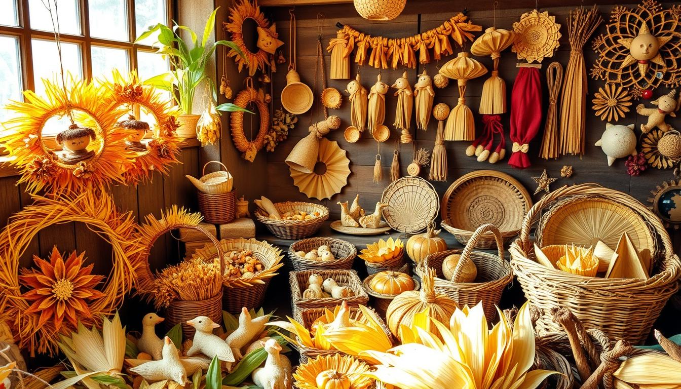 Corn Husk Crafts