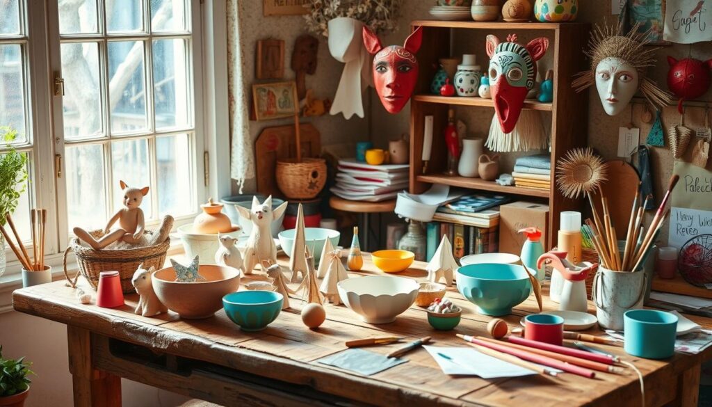 Paper Mache DIY Craft Projects