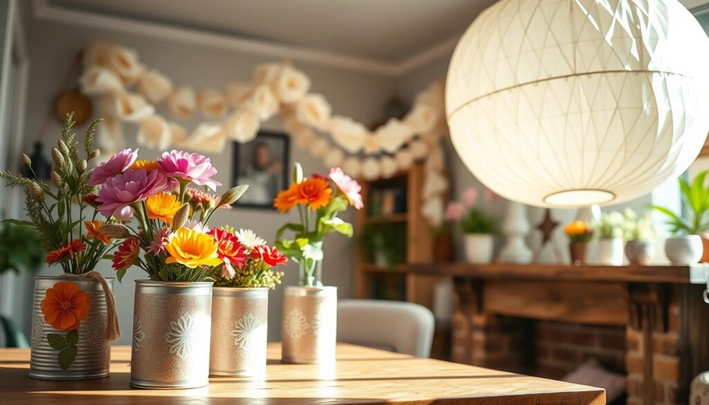 Tissue Paper Home Decor Crafts