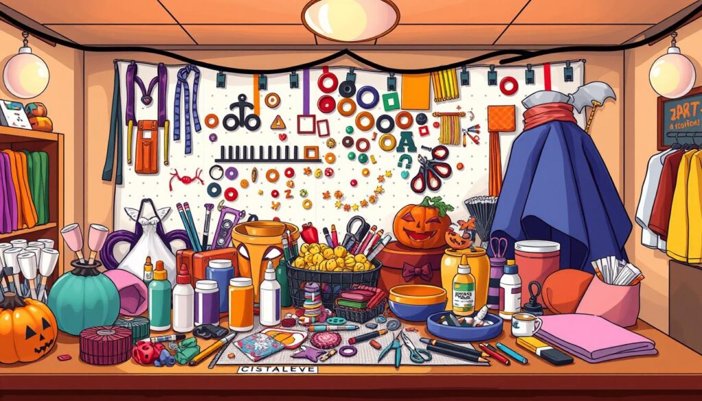 DIY Halloween Costume Supplies