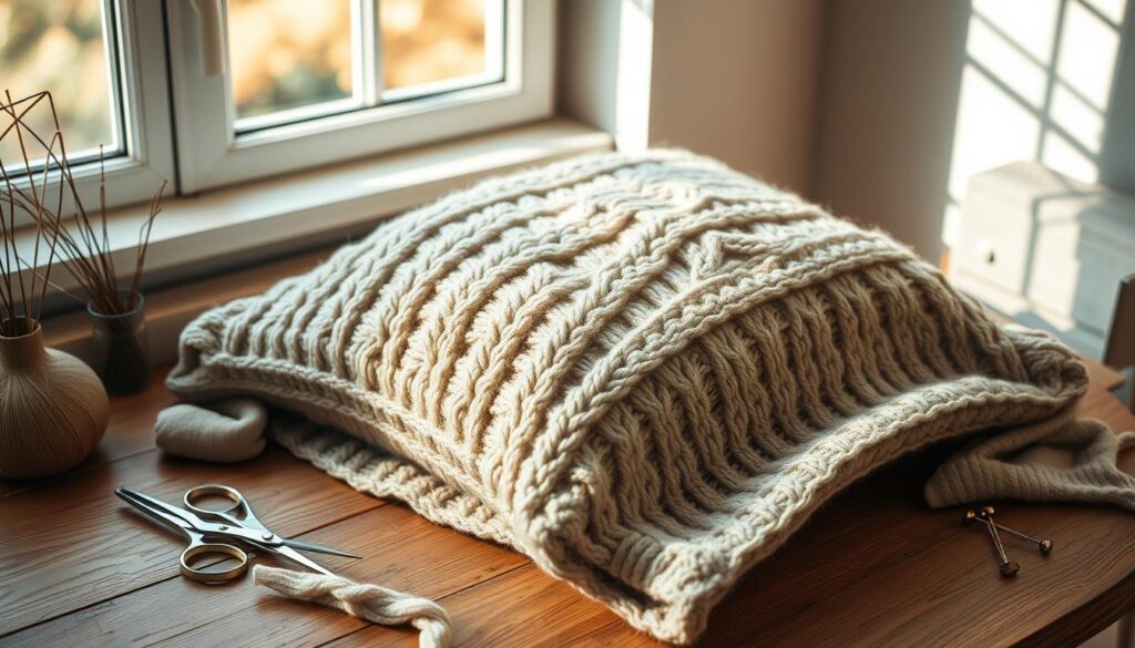 Wool Sweater Crafts Preparation