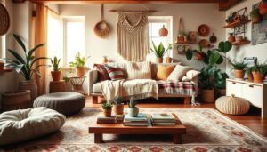 10 Boho Living Room Ideas