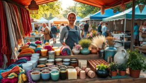 Crafts and Homemade items to sell at a Farmers Market