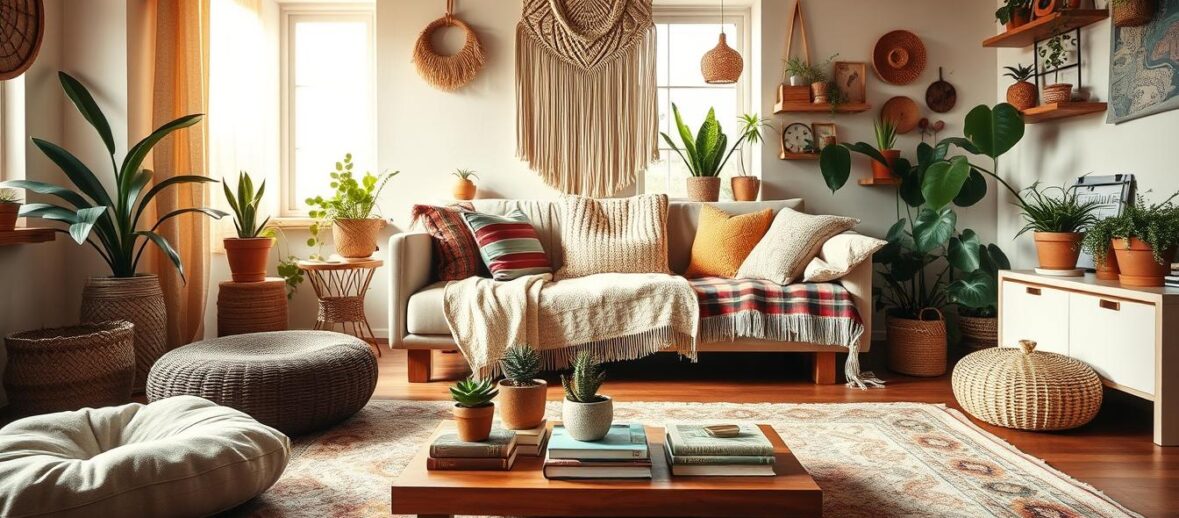 10 Boho Living Room Ideas