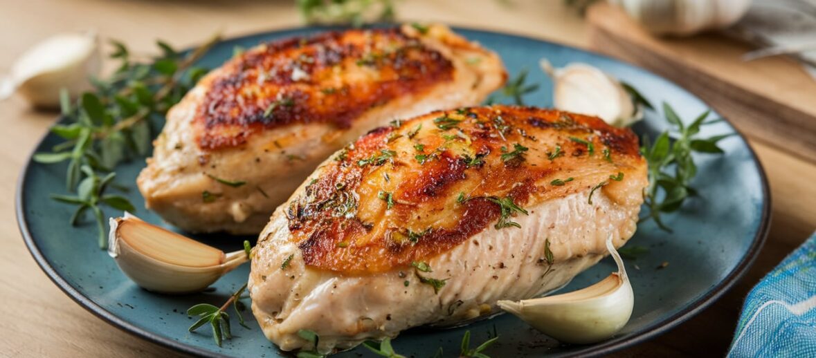 2 chicken garlic parmesan