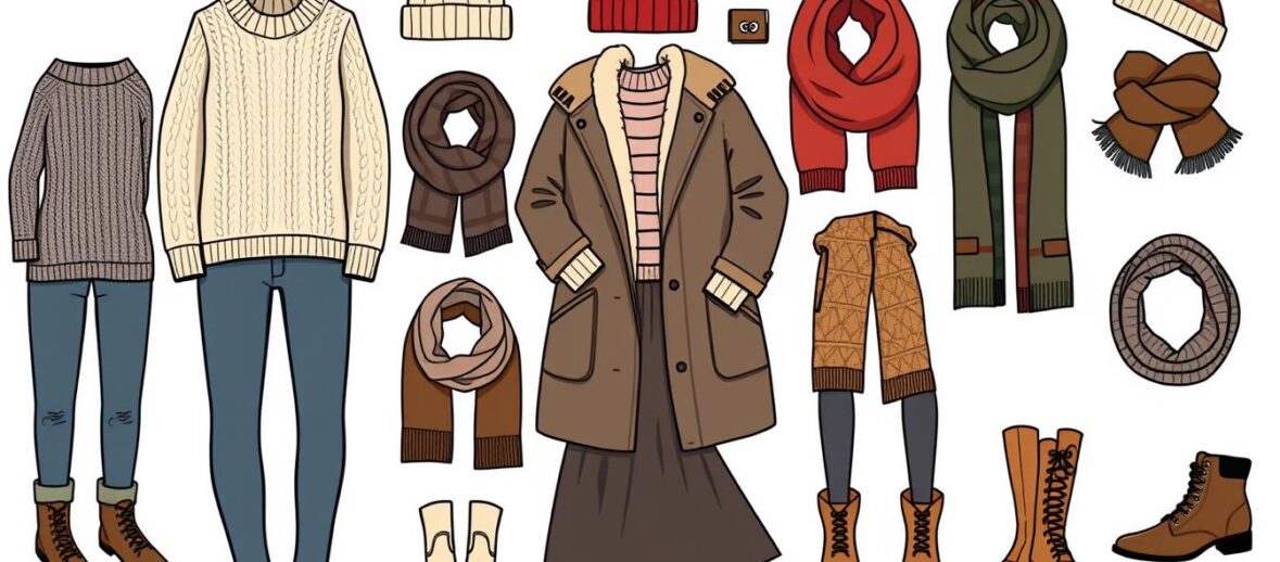 Budget Winter Clothing Pieces to mix and match