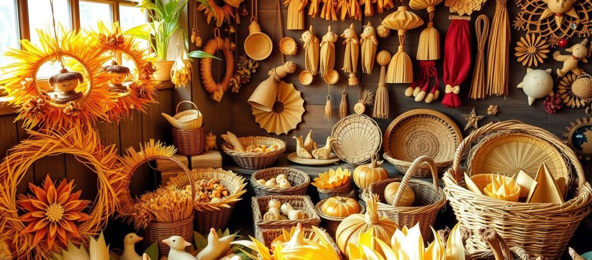 Corn Husk Crafts