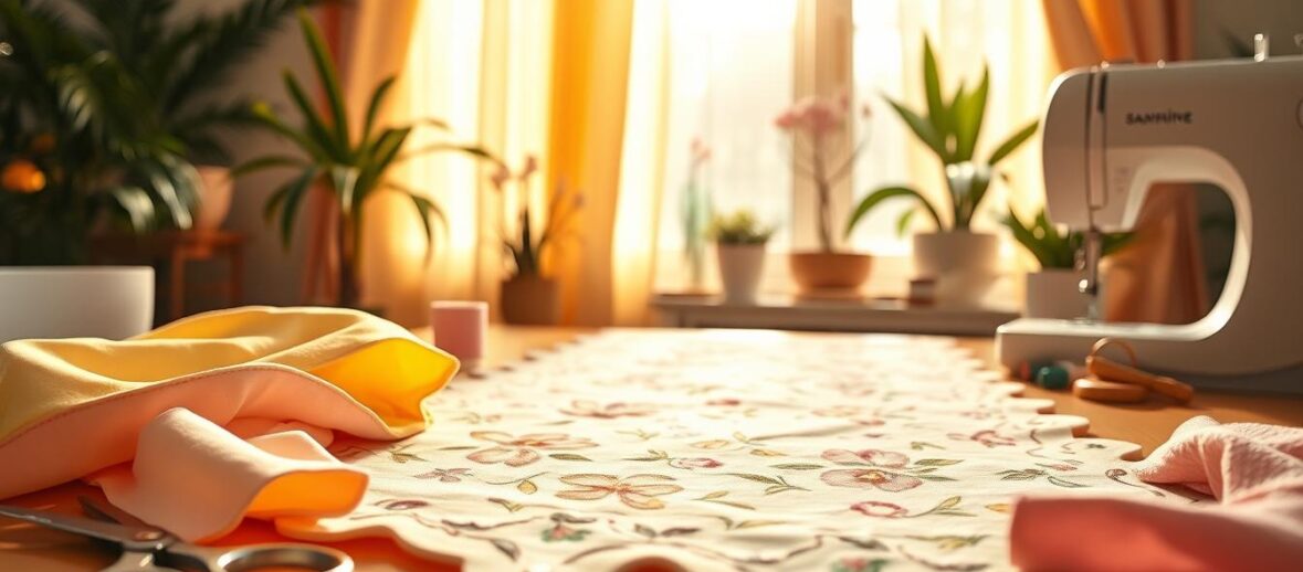 Create a Beautiful Table Runner for Spring