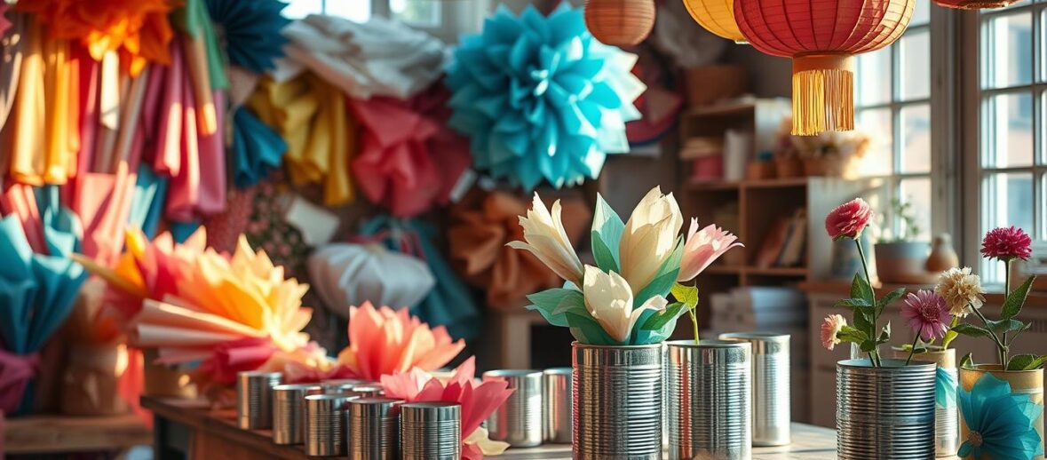 Easy Tissue Paper Crafts