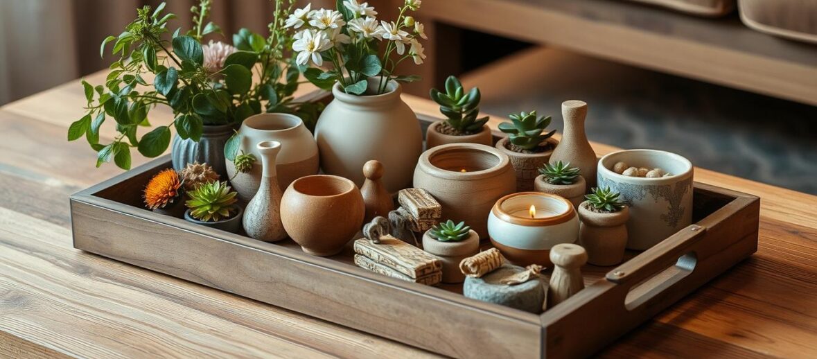 How to decorate a tray