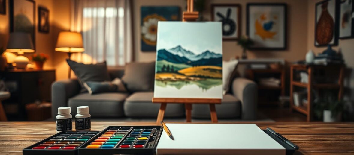 Learn a new craft-Paint with acrylics