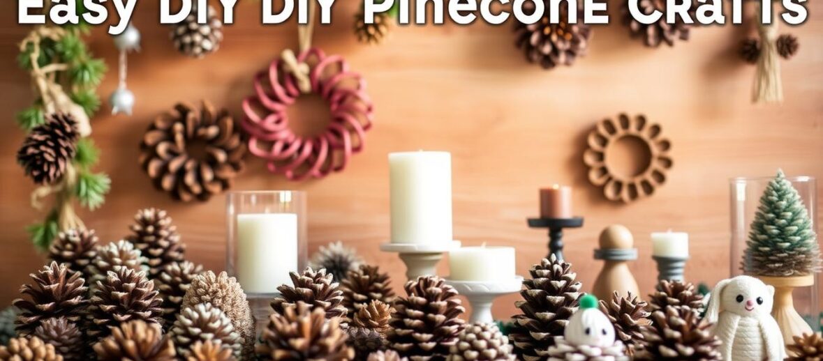 Pinecone crafts