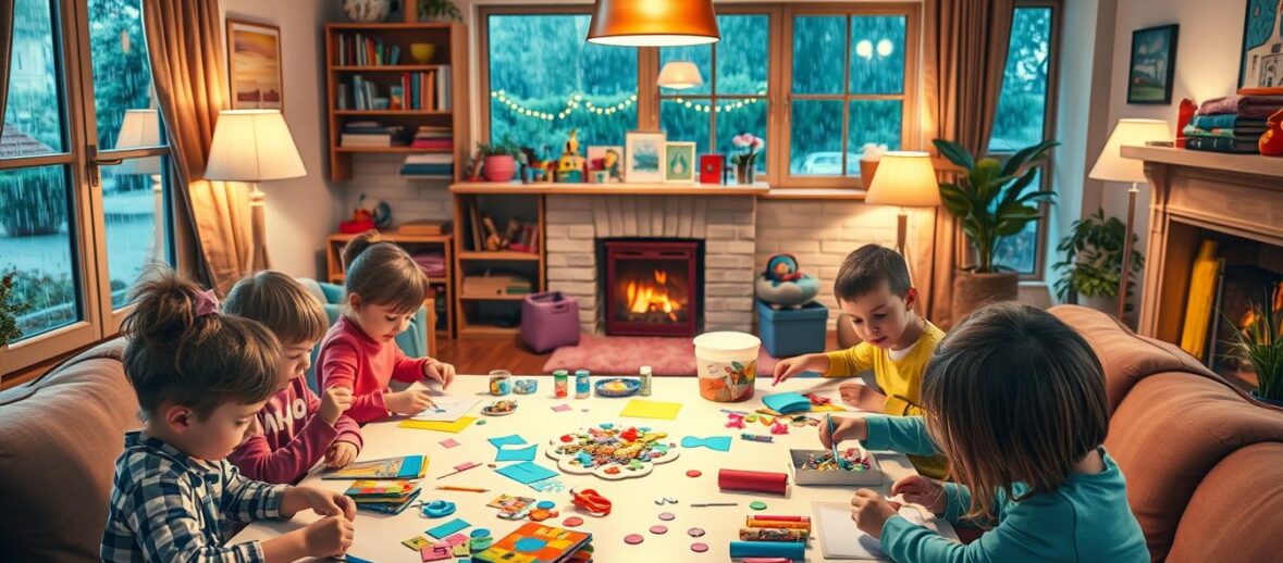 Rainy day crafts for kids