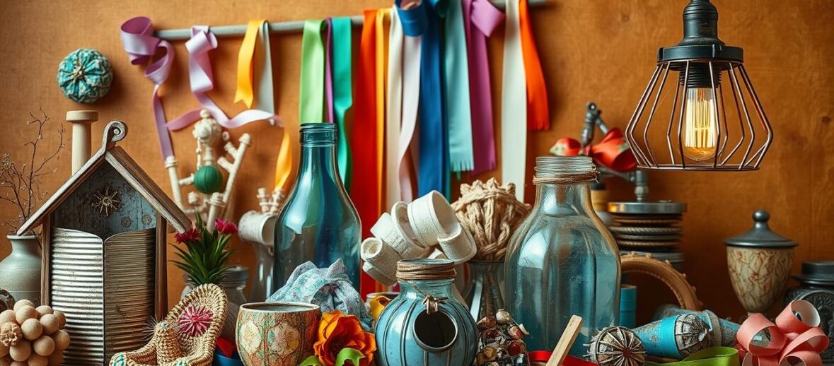 Upcycle before Recycling Arts and Crafts