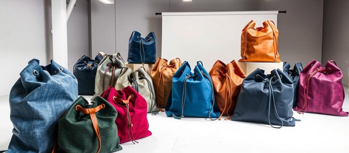 Versatile Drawstring Bag Designs